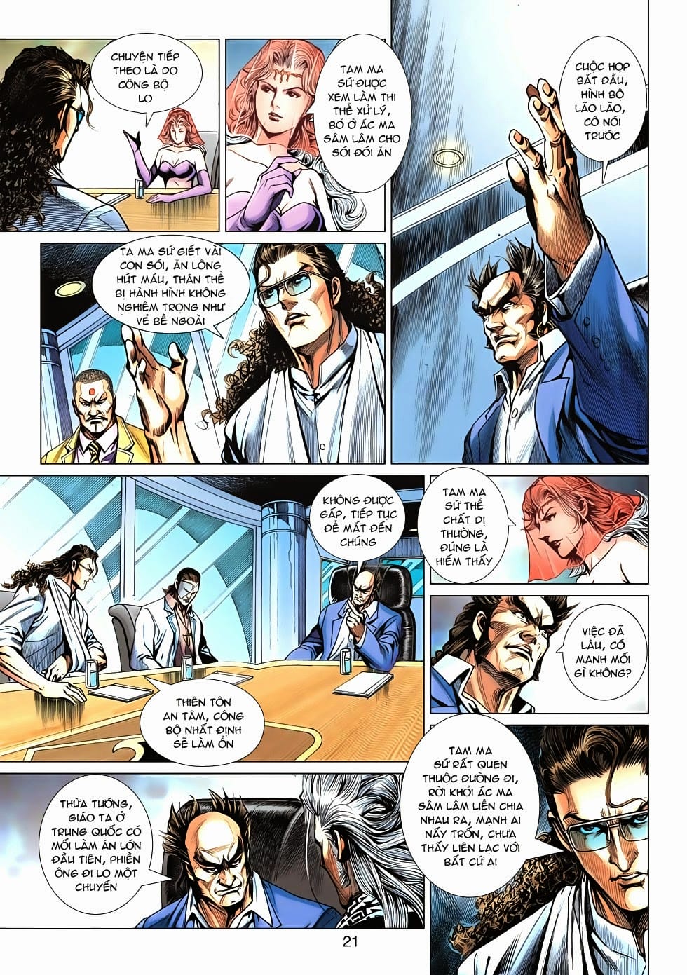 Truyện Tranh Tân Tác Long Hổ Môn trang 4