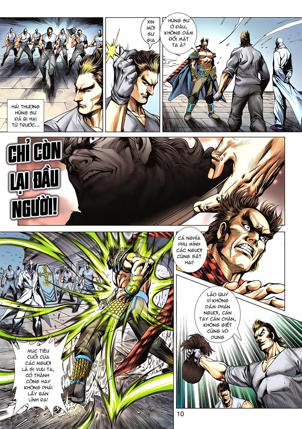 Truyện Tranh Tân Tác Long Hổ Môn trang 4