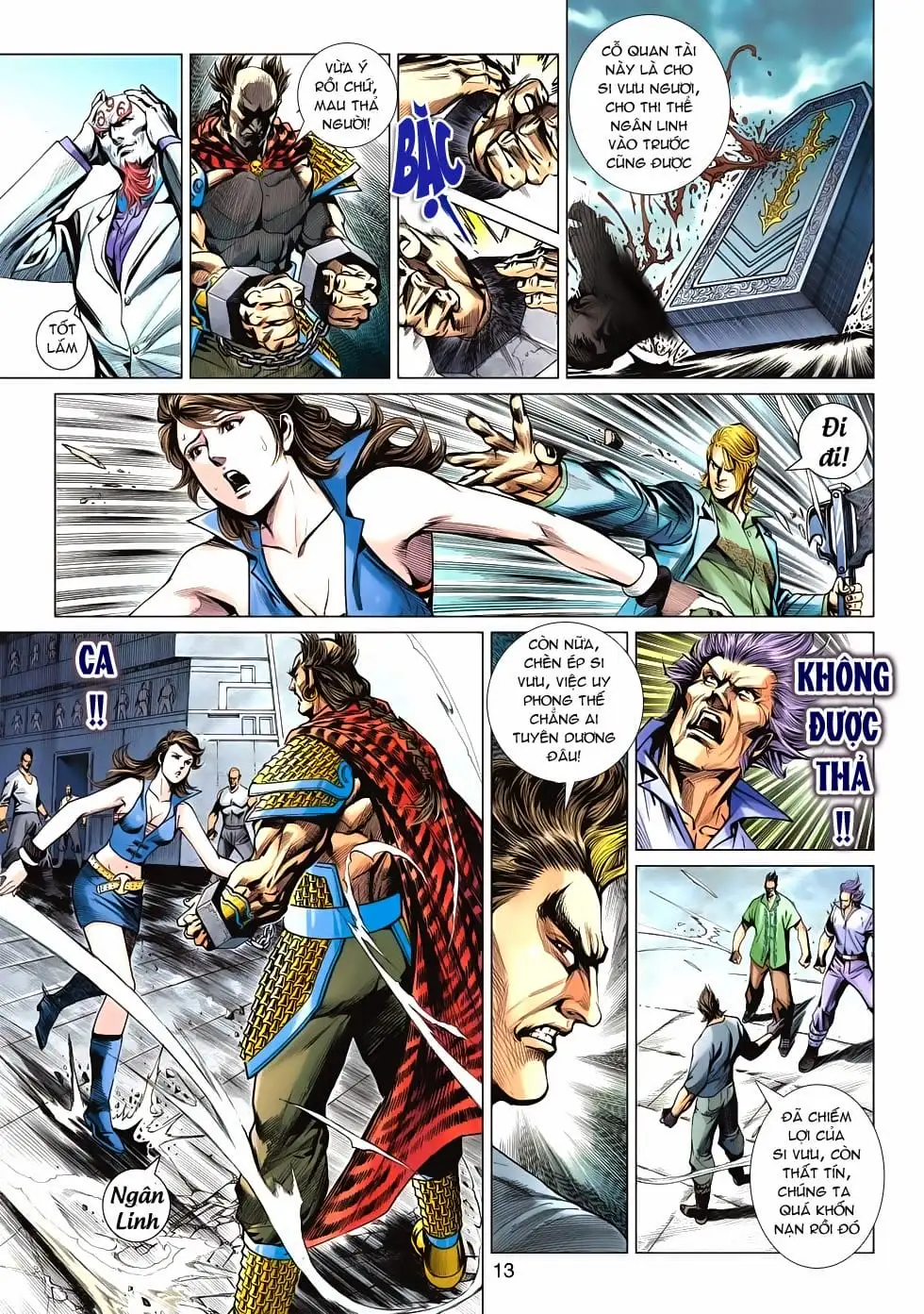 Truyện Tranh Tân Tác Long Hổ Môn trang 4