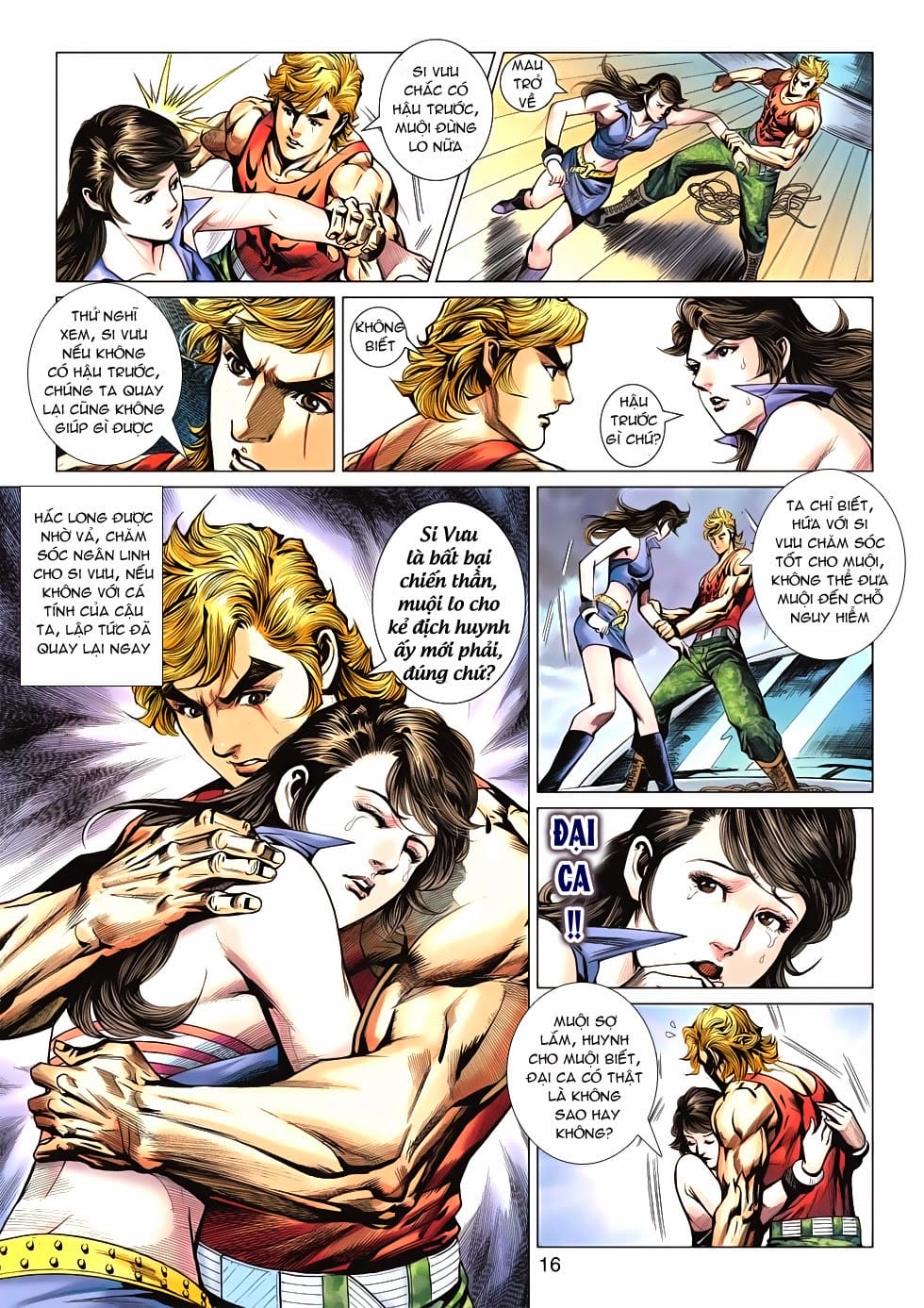 Truyện Tranh Tân Tác Long Hổ Môn trang 4