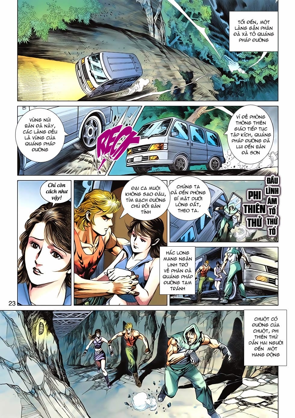 Truyện Tranh Tân Tác Long Hổ Môn trang 4