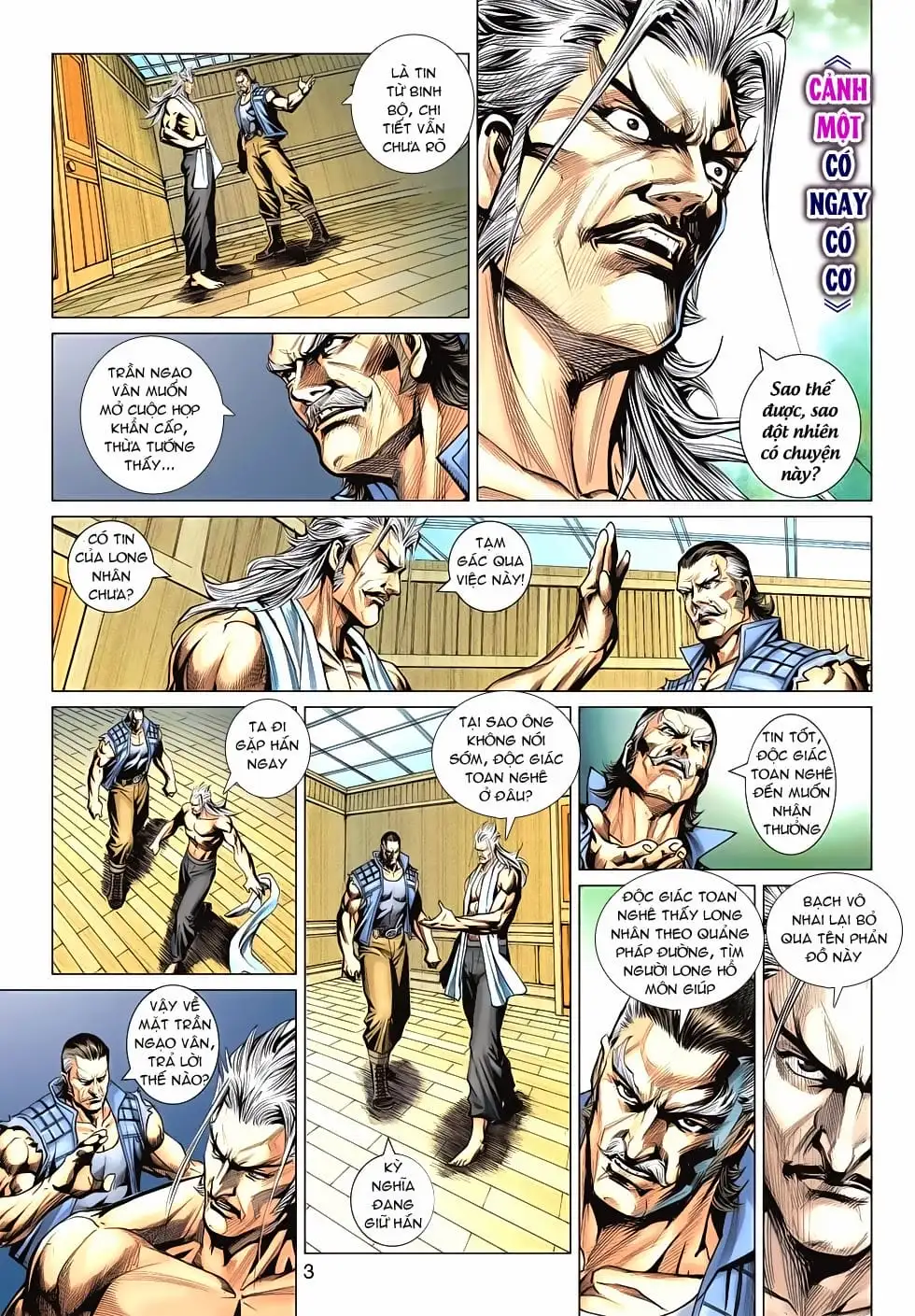Truyện Tranh Tân Tác Long Hổ Môn trang 4