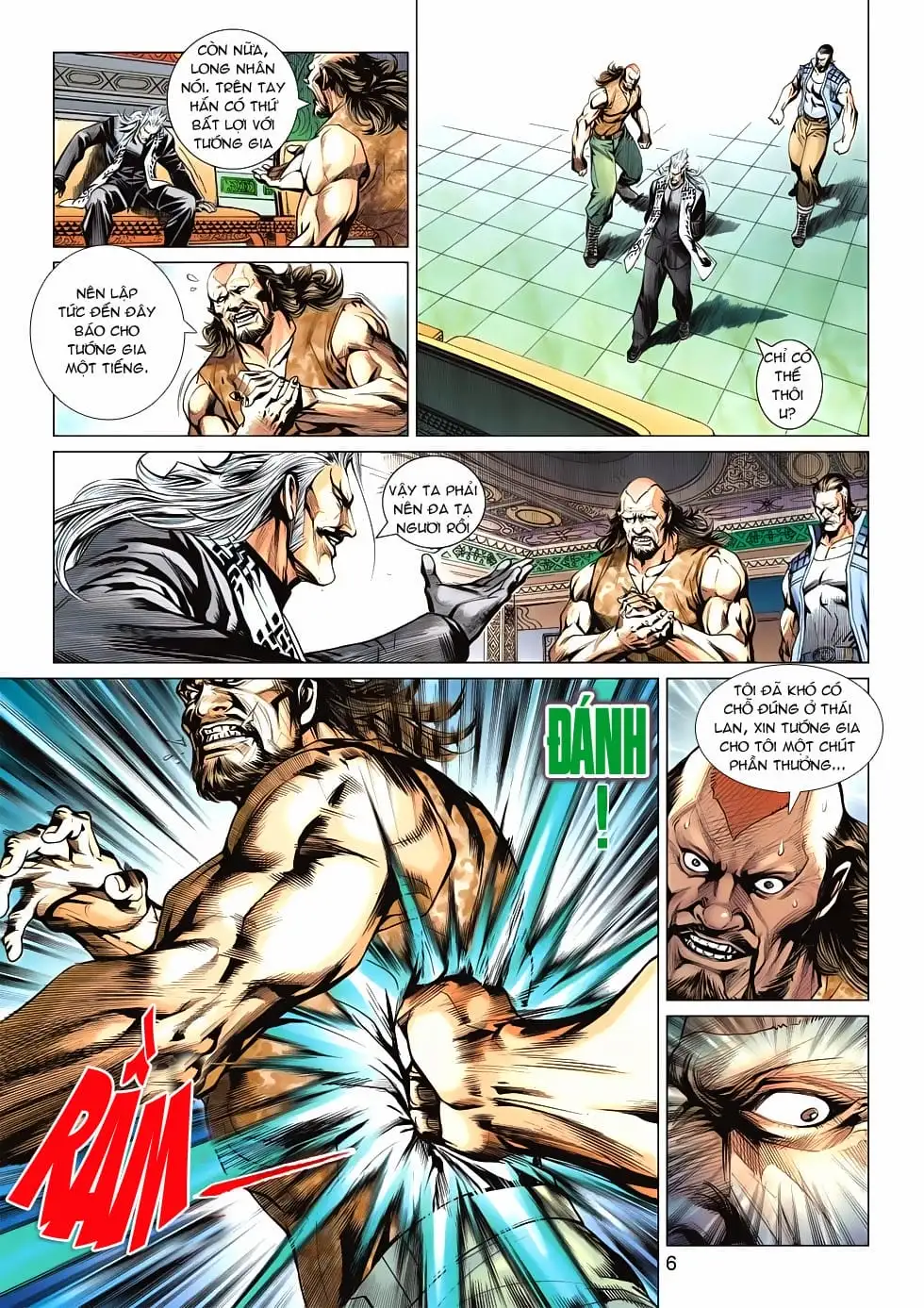 Truyện Tranh Tân Tác Long Hổ Môn trang 4