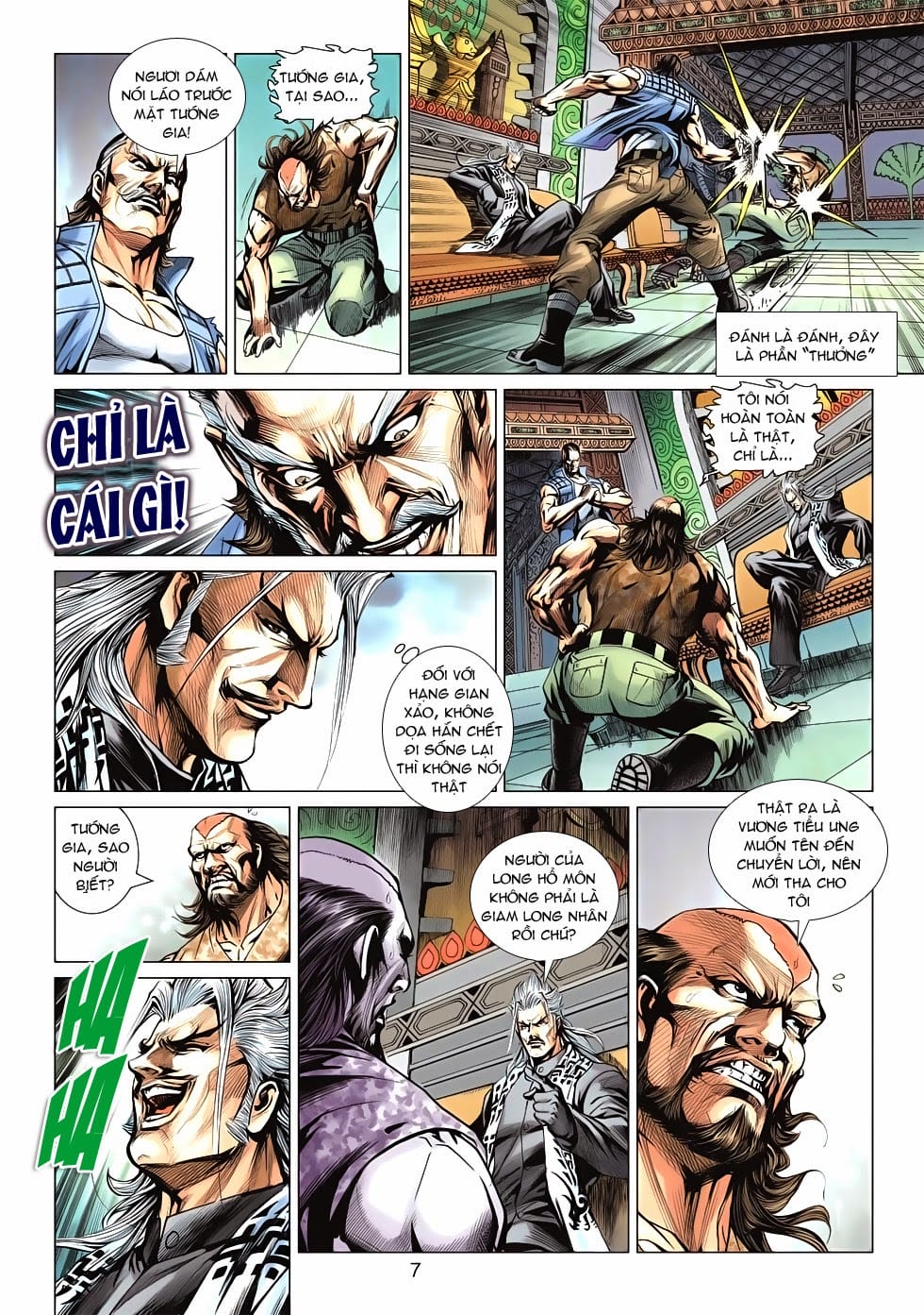 Truyện Tranh Tân Tác Long Hổ Môn trang 4