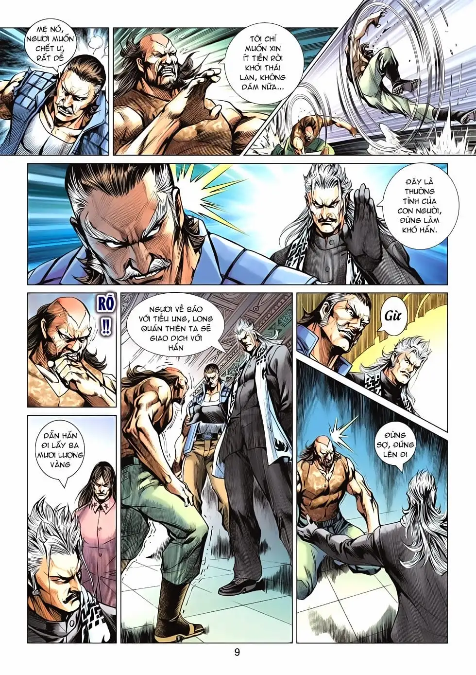 Truyện Tranh Tân Tác Long Hổ Môn trang 4