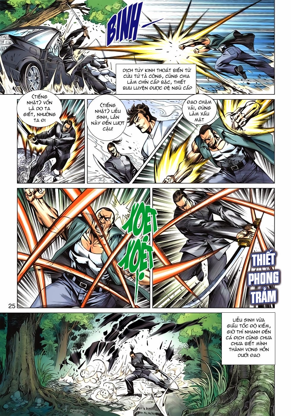 Truyện Tranh Tân Tác Long Hổ Môn trang 4