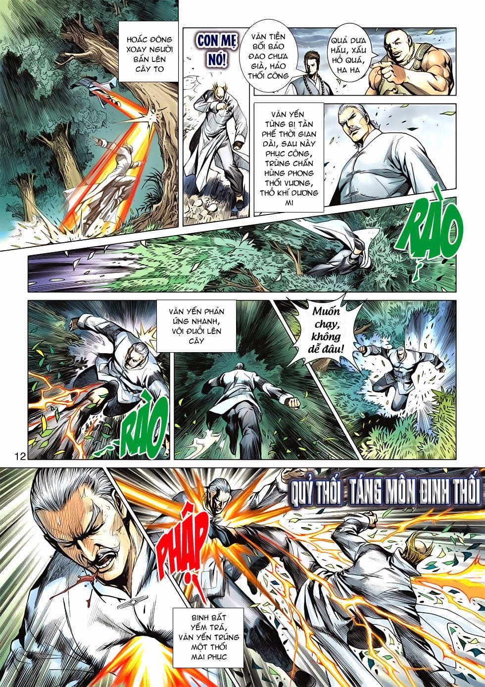 Truyện Tranh Tân Tác Long Hổ Môn trang 4