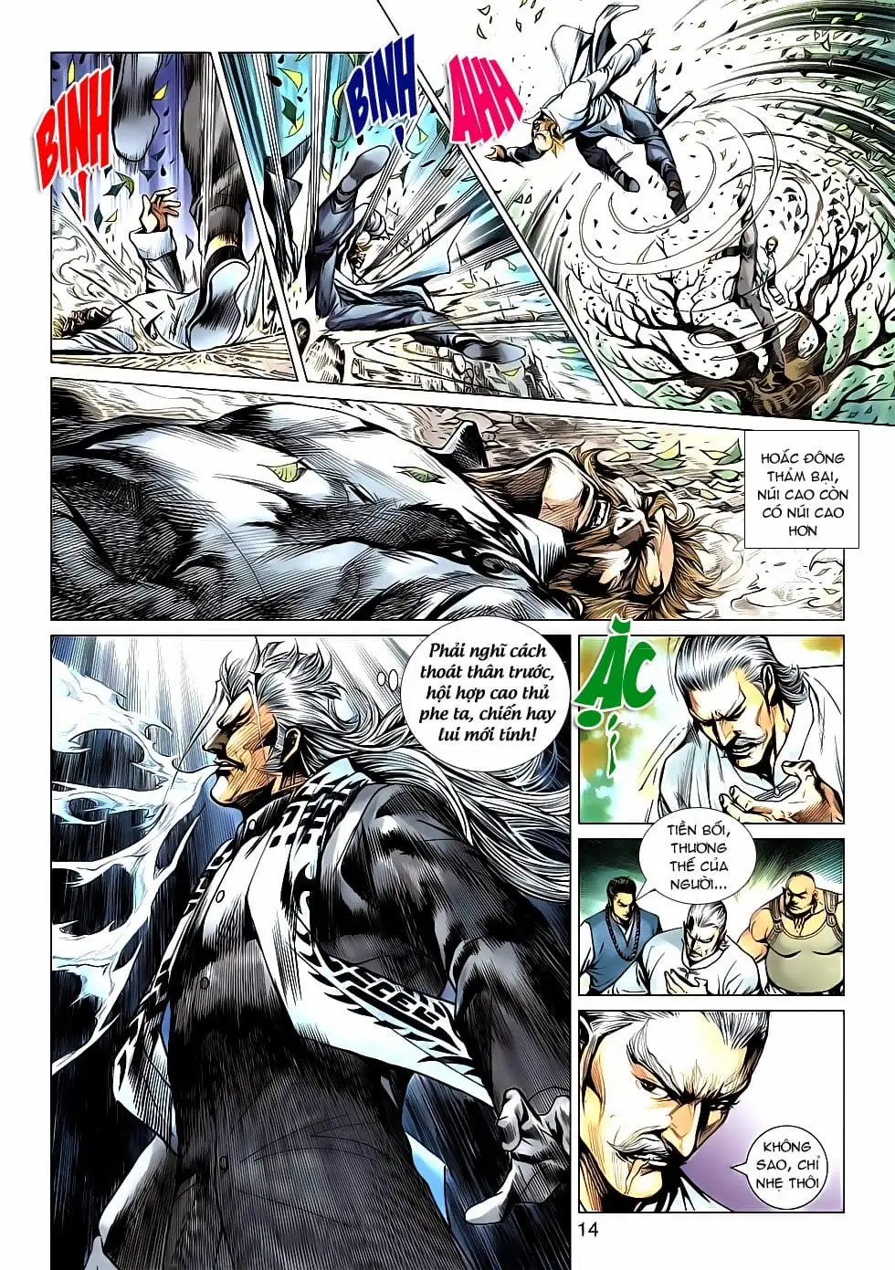 Truyện Tranh Tân Tác Long Hổ Môn trang 4