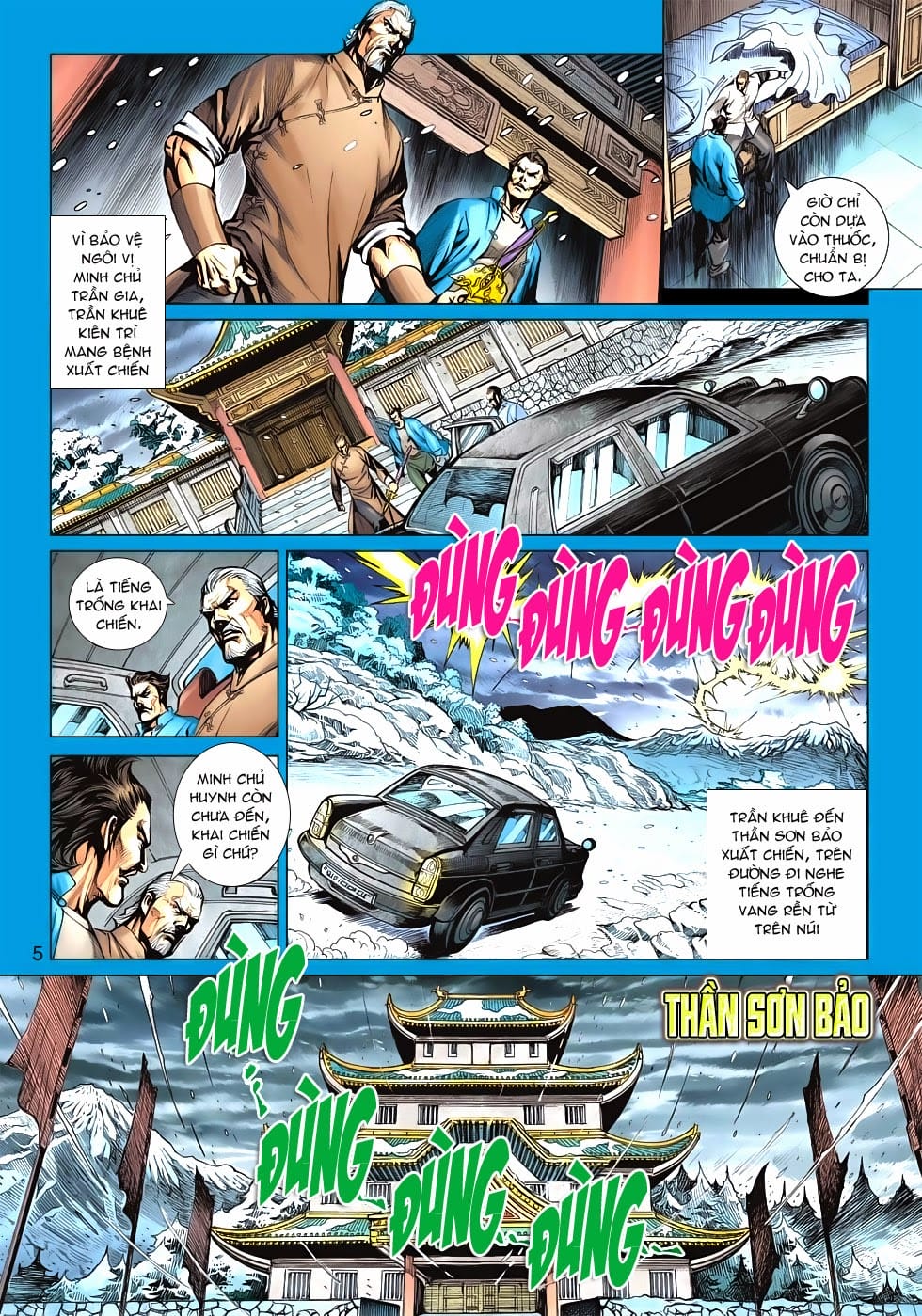 Truyện Tranh Tân Tác Long Hổ Môn trang 4