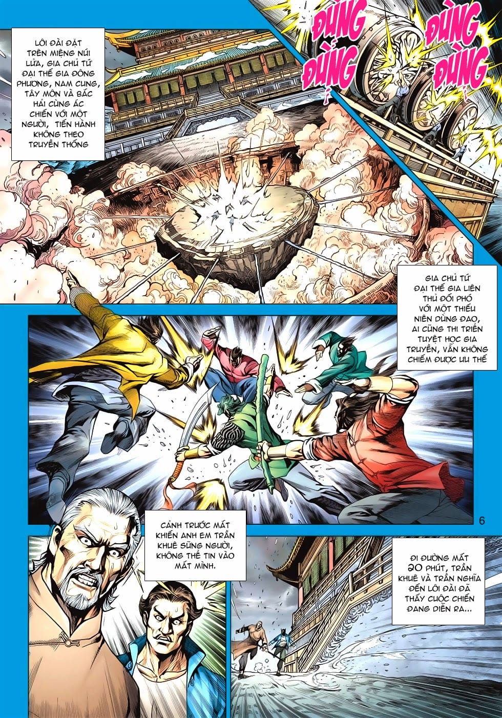 Truyện Tranh Tân Tác Long Hổ Môn trang 4