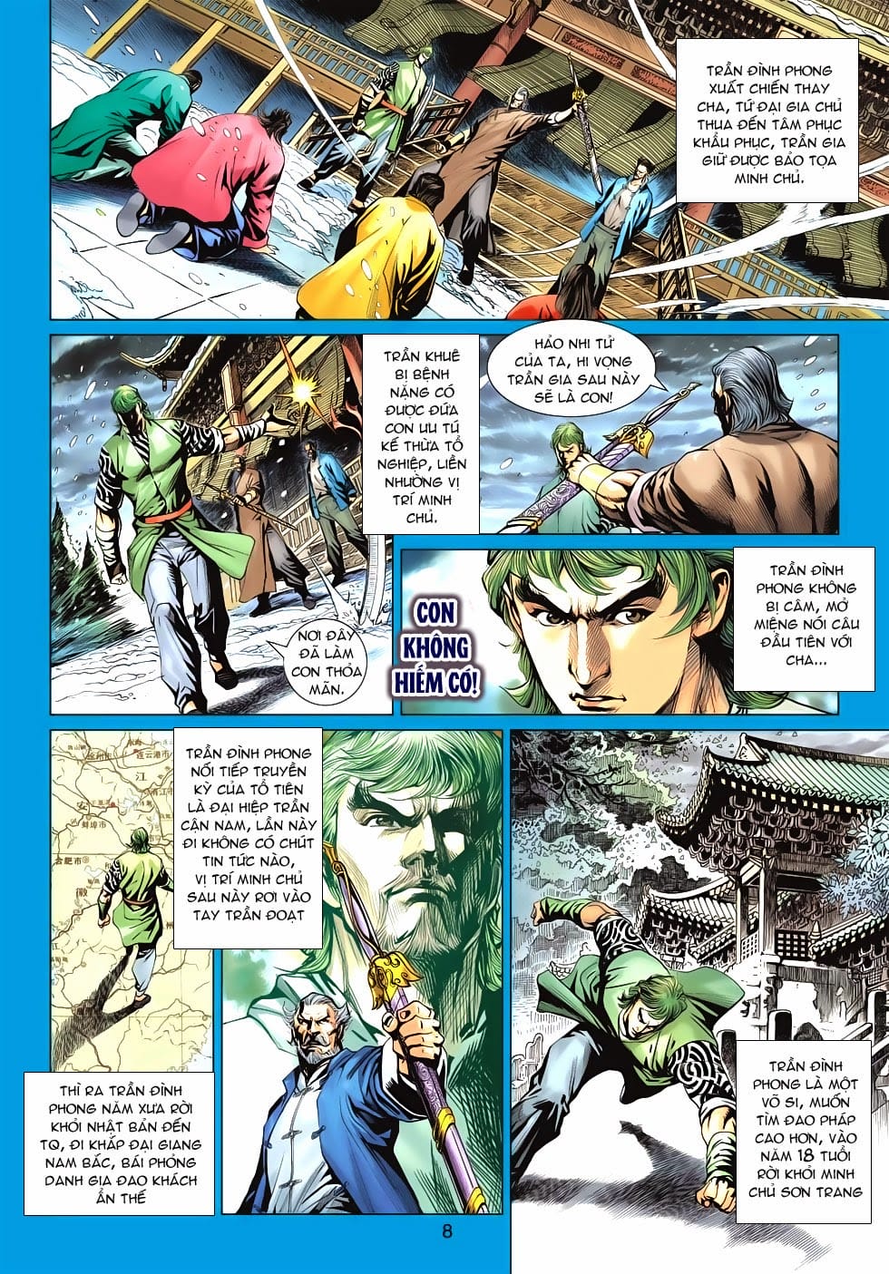 Truyện Tranh Tân Tác Long Hổ Môn trang 4