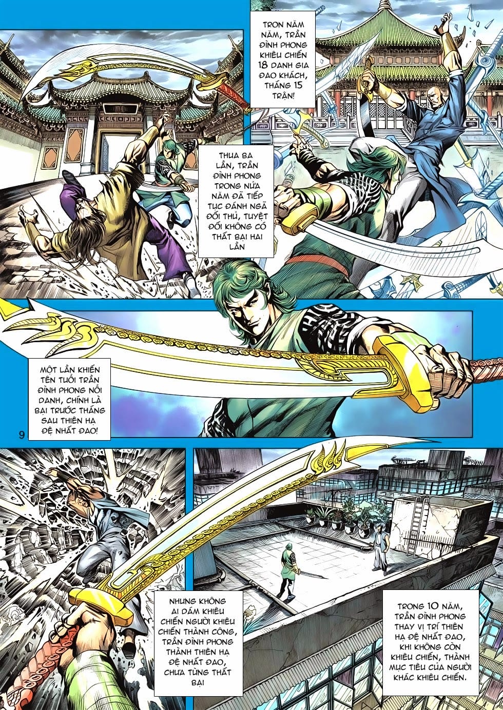 Truyện Tranh Tân Tác Long Hổ Môn trang 4