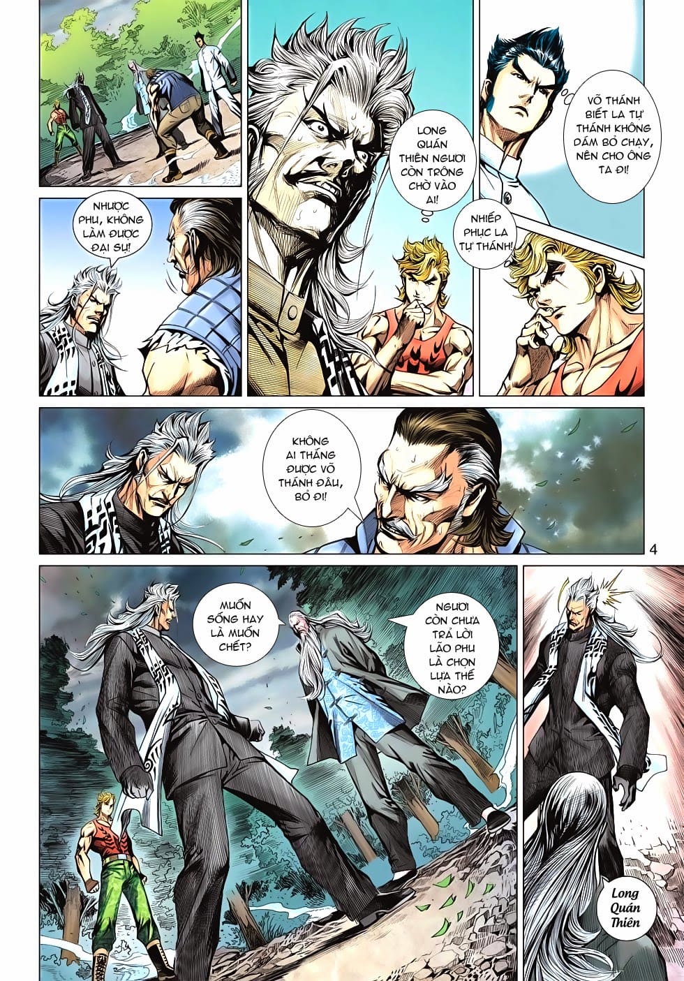 Truyện Tranh Tân Tác Long Hổ Môn trang 4