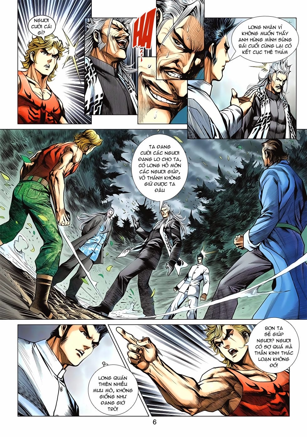 Truyện Tranh Tân Tác Long Hổ Môn trang 4