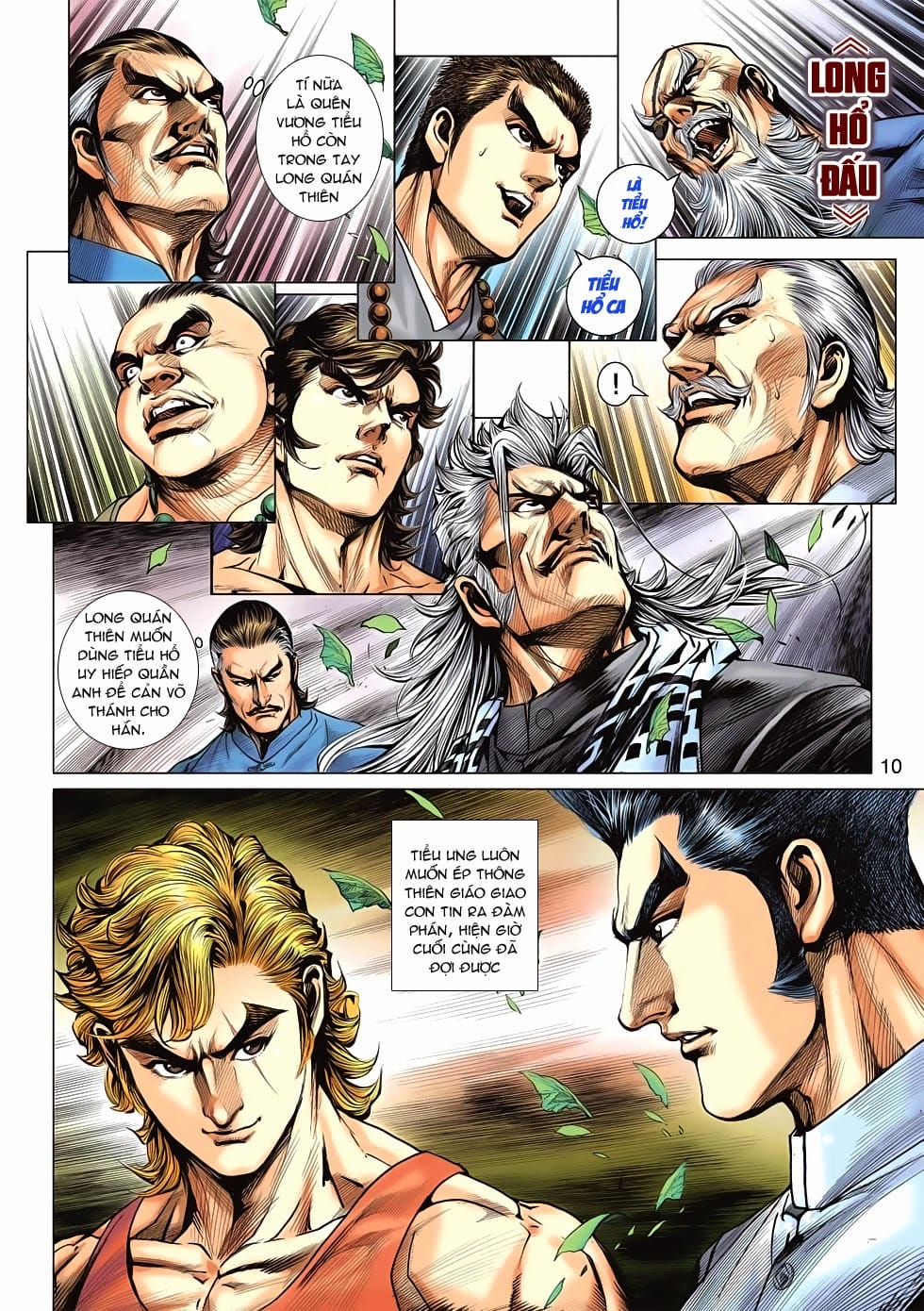 Truyện Tranh Tân Tác Long Hổ Môn trang 4