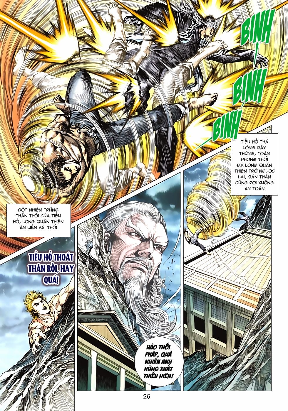 Truyện Tranh Tân Tác Long Hổ Môn trang 4