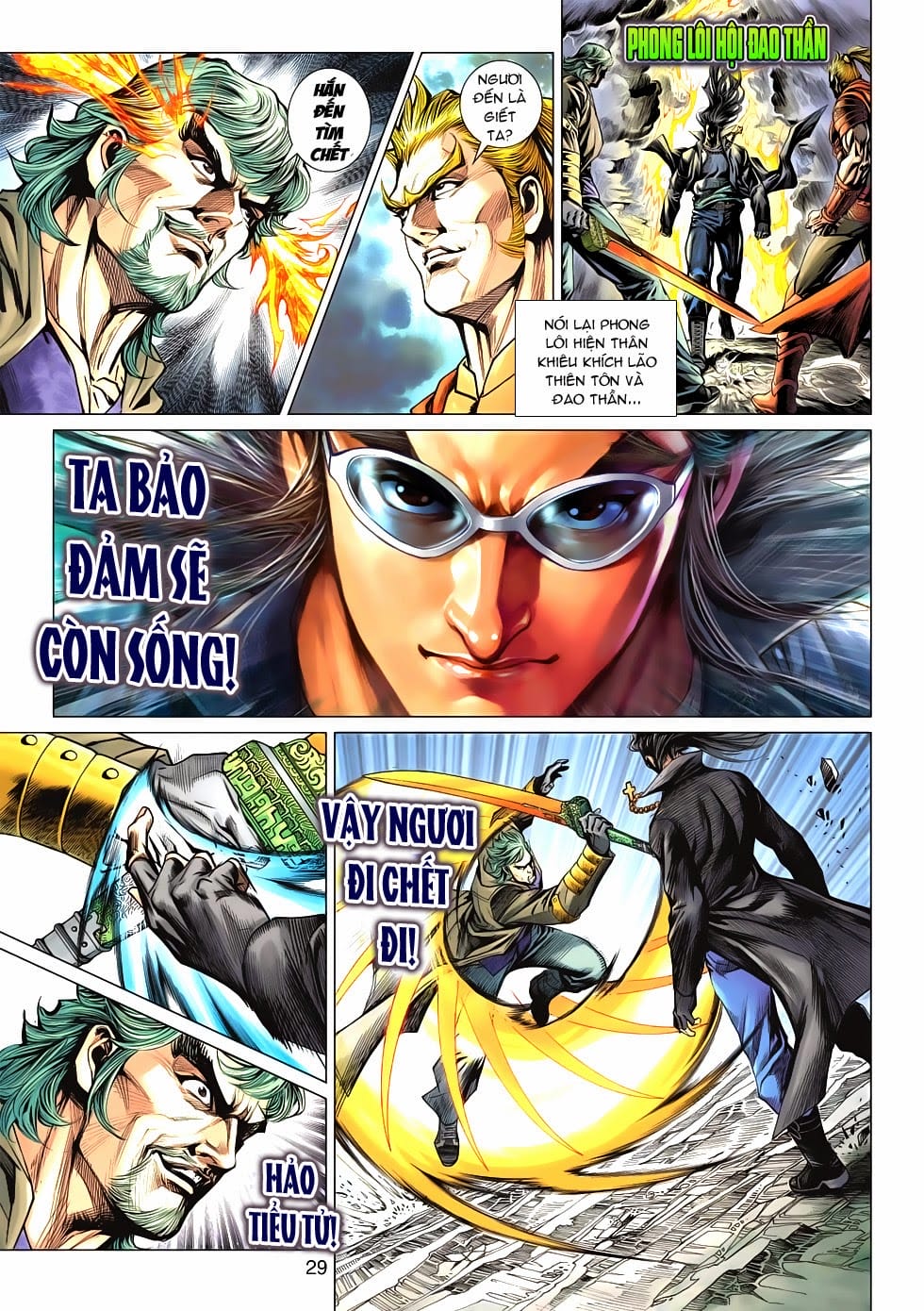 Truyện Tranh Tân Tác Long Hổ Môn trang 4