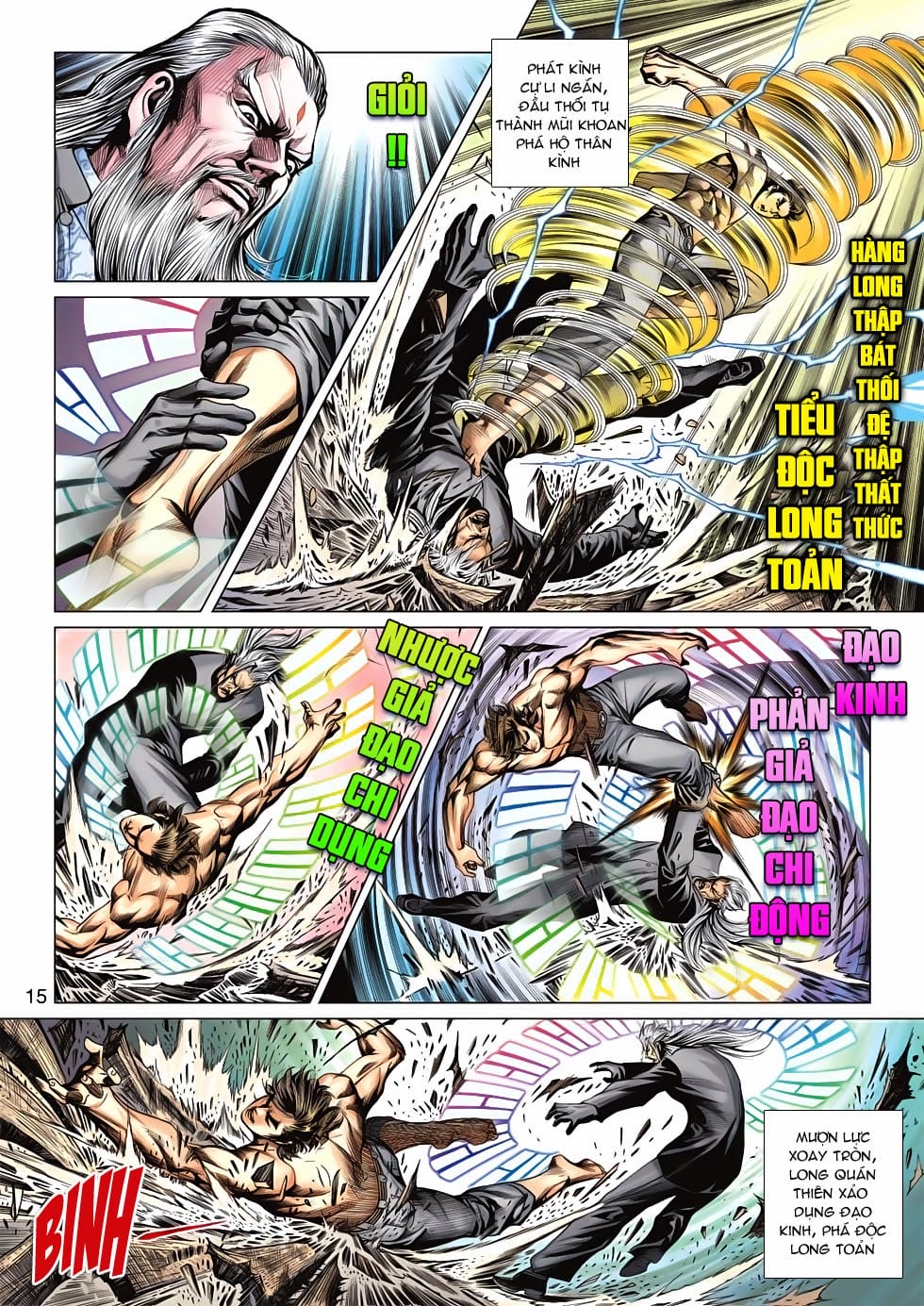 Truyện Tranh Tân Tác Long Hổ Môn trang 4