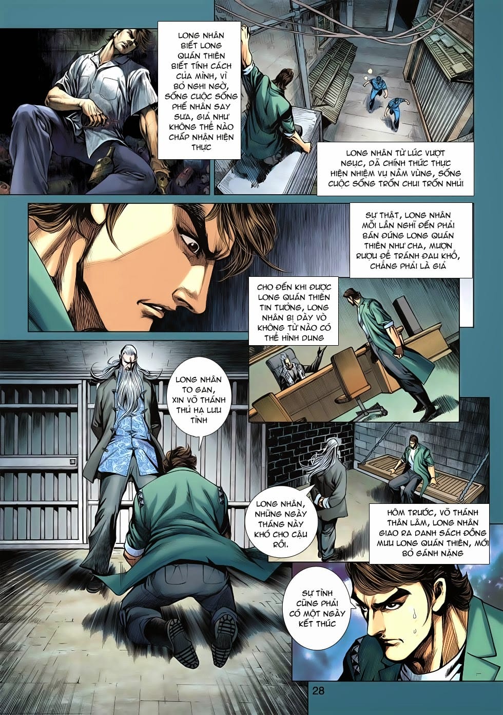 Truyện Tranh Tân Tác Long Hổ Môn trang 4