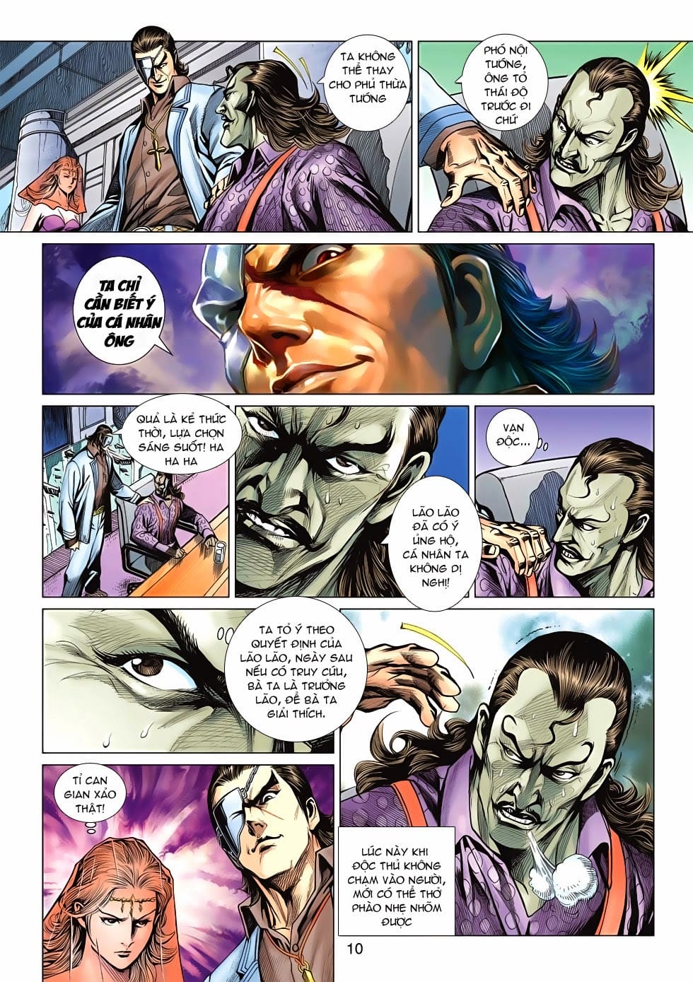 Truyện Tranh Tân Tác Long Hổ Môn trang 4