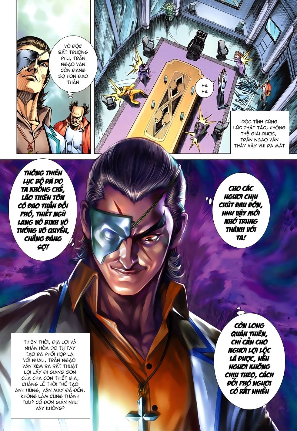 Truyện Tranh Tân Tác Long Hổ Môn trang 4