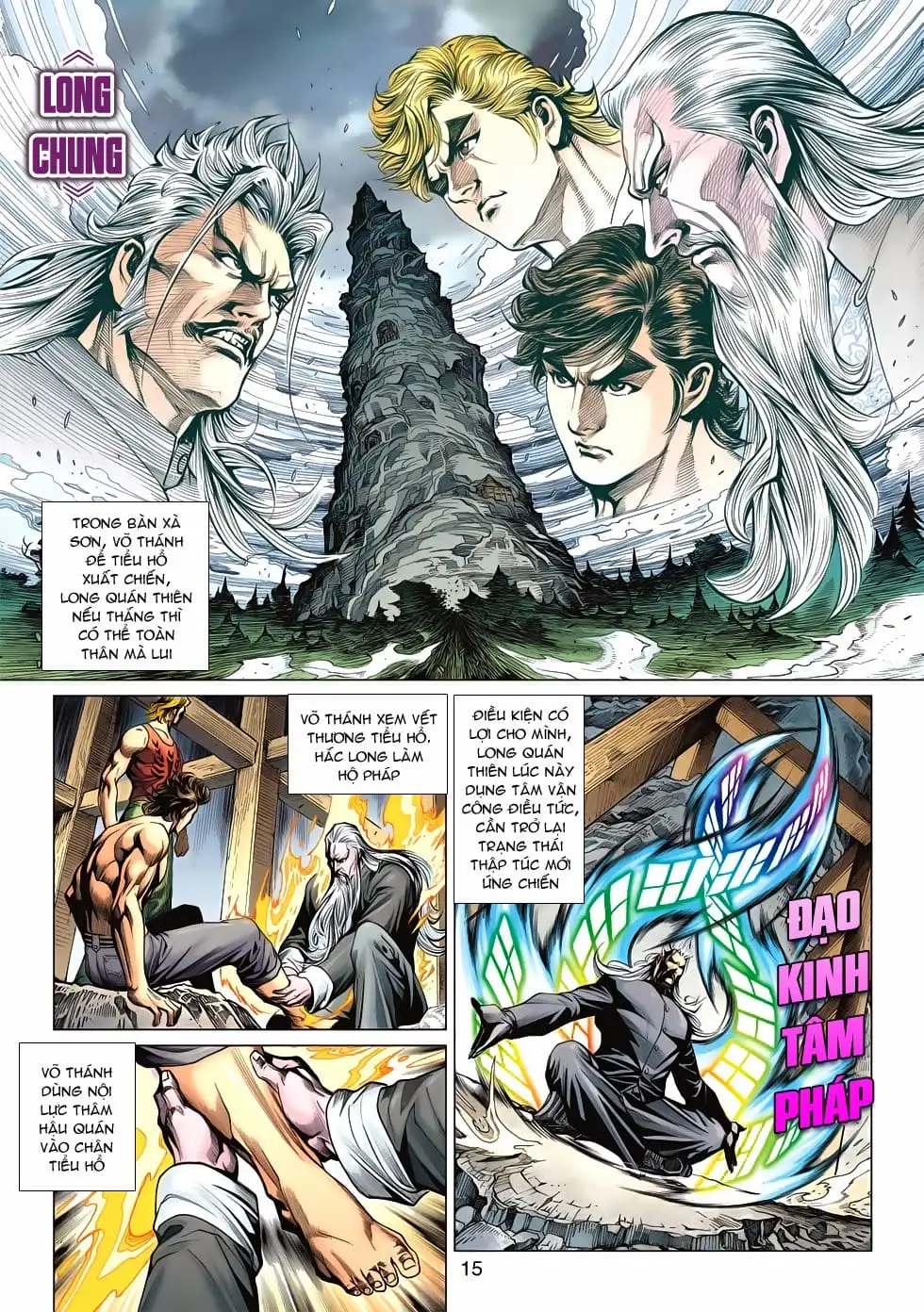 Truyện Tranh Tân Tác Long Hổ Môn trang 4