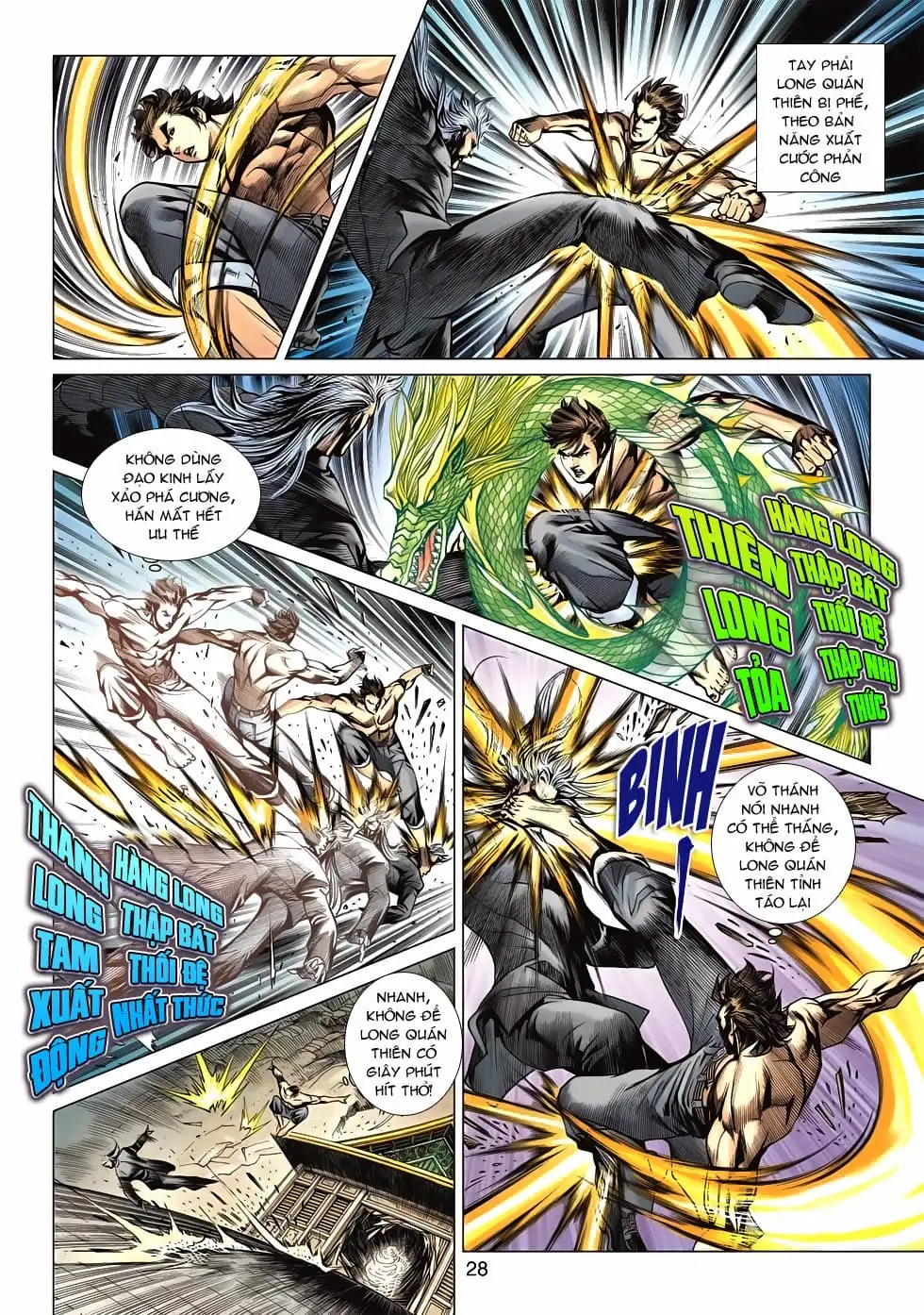 Truyện Tranh Tân Tác Long Hổ Môn trang 4