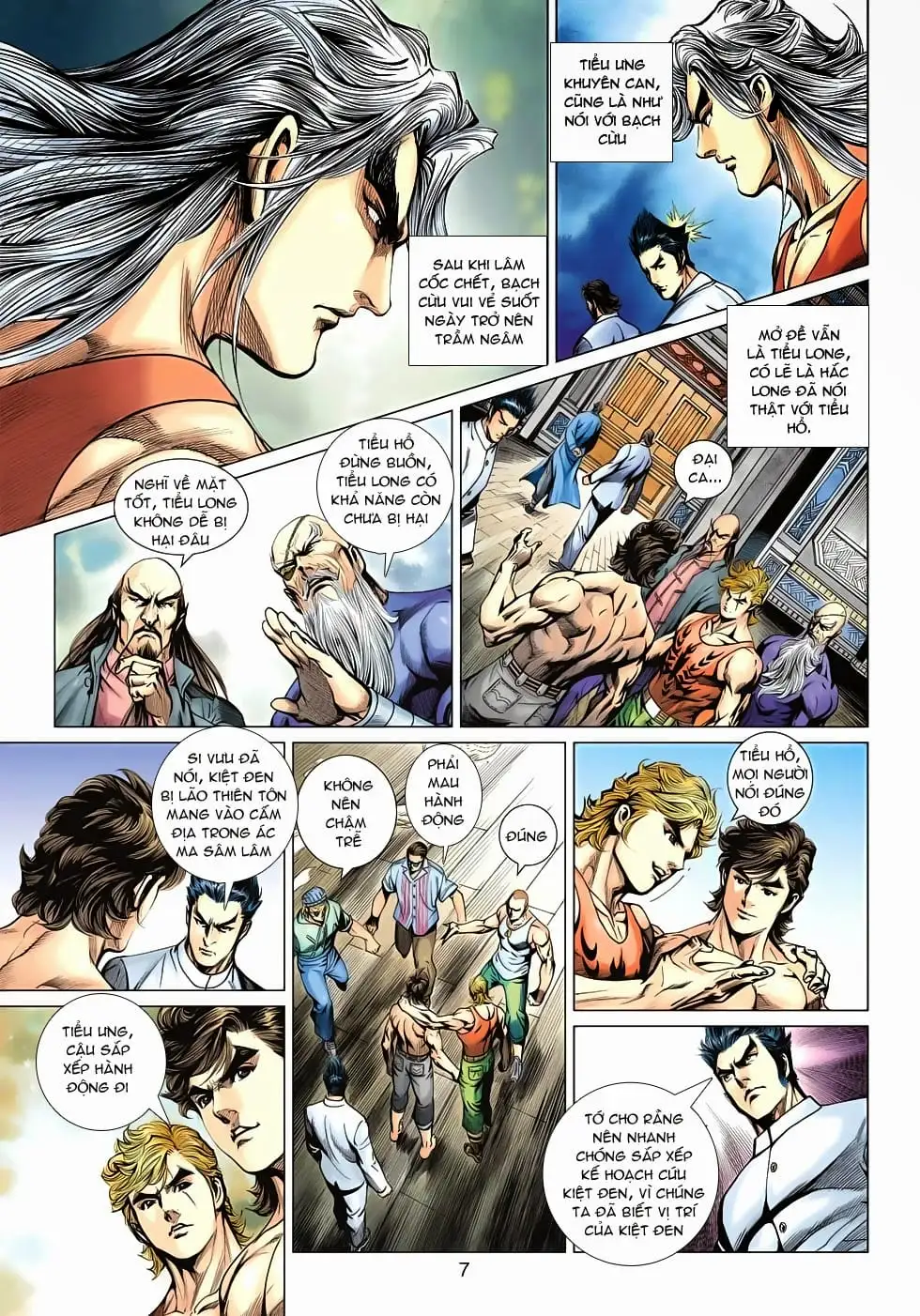 Truyện Tranh Tân Tác Long Hổ Môn trang 4