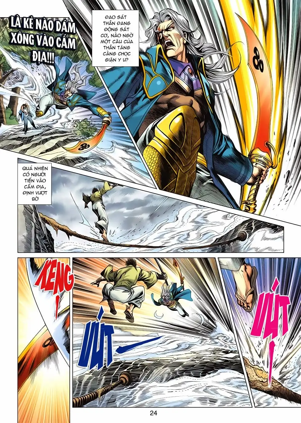 Truyện Tranh Tân Tác Long Hổ Môn trang 4