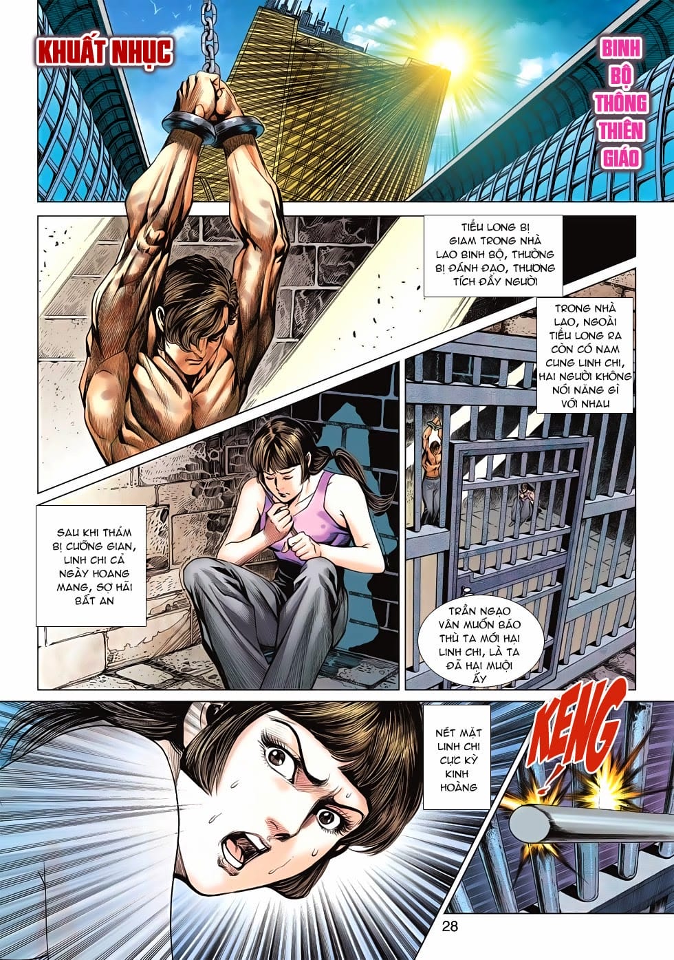 Truyện Tranh Tân Tác Long Hổ Môn trang 4