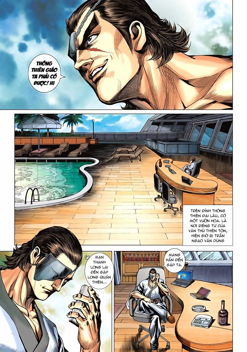 Truyện Tranh Tân Tác Long Hổ Môn trang 4
