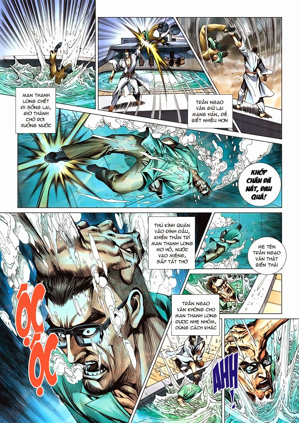 Truyện Tranh Tân Tác Long Hổ Môn trang 4