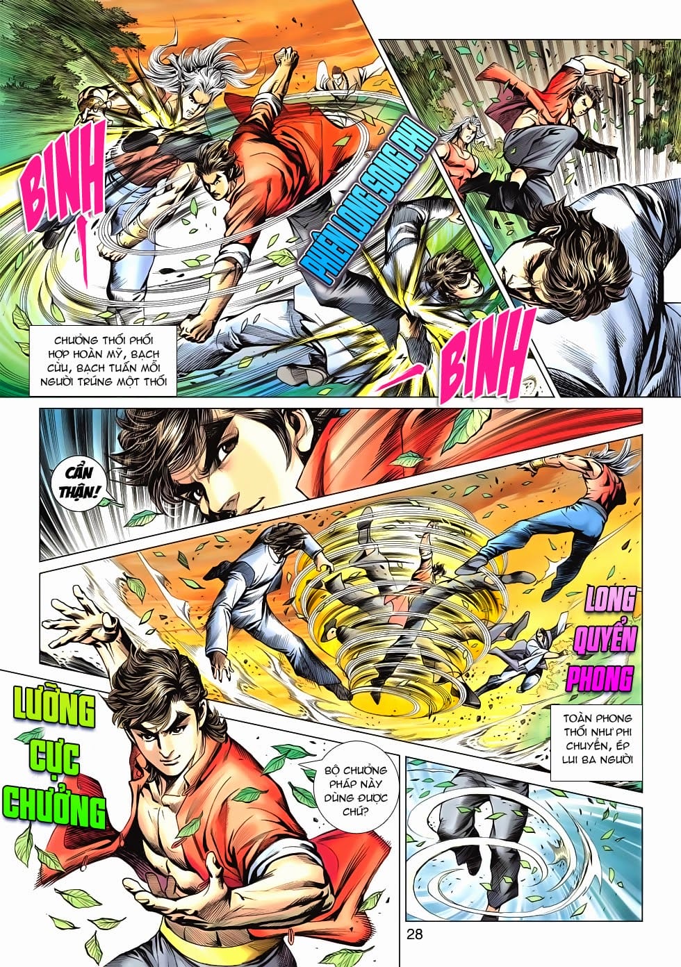 Truyện Tranh Tân Tác Long Hổ Môn trang 4