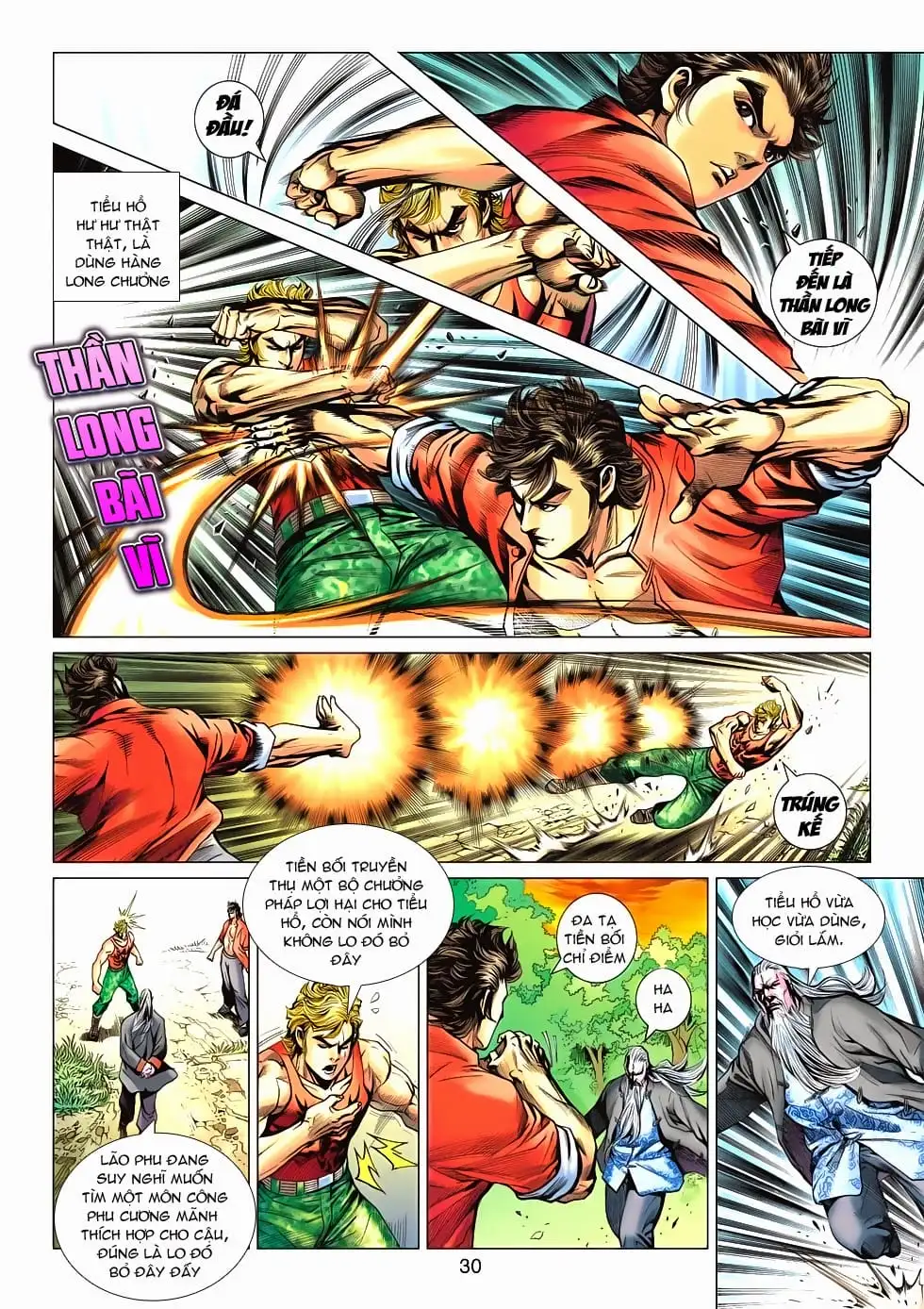 Truyện Tranh Tân Tác Long Hổ Môn trang 4