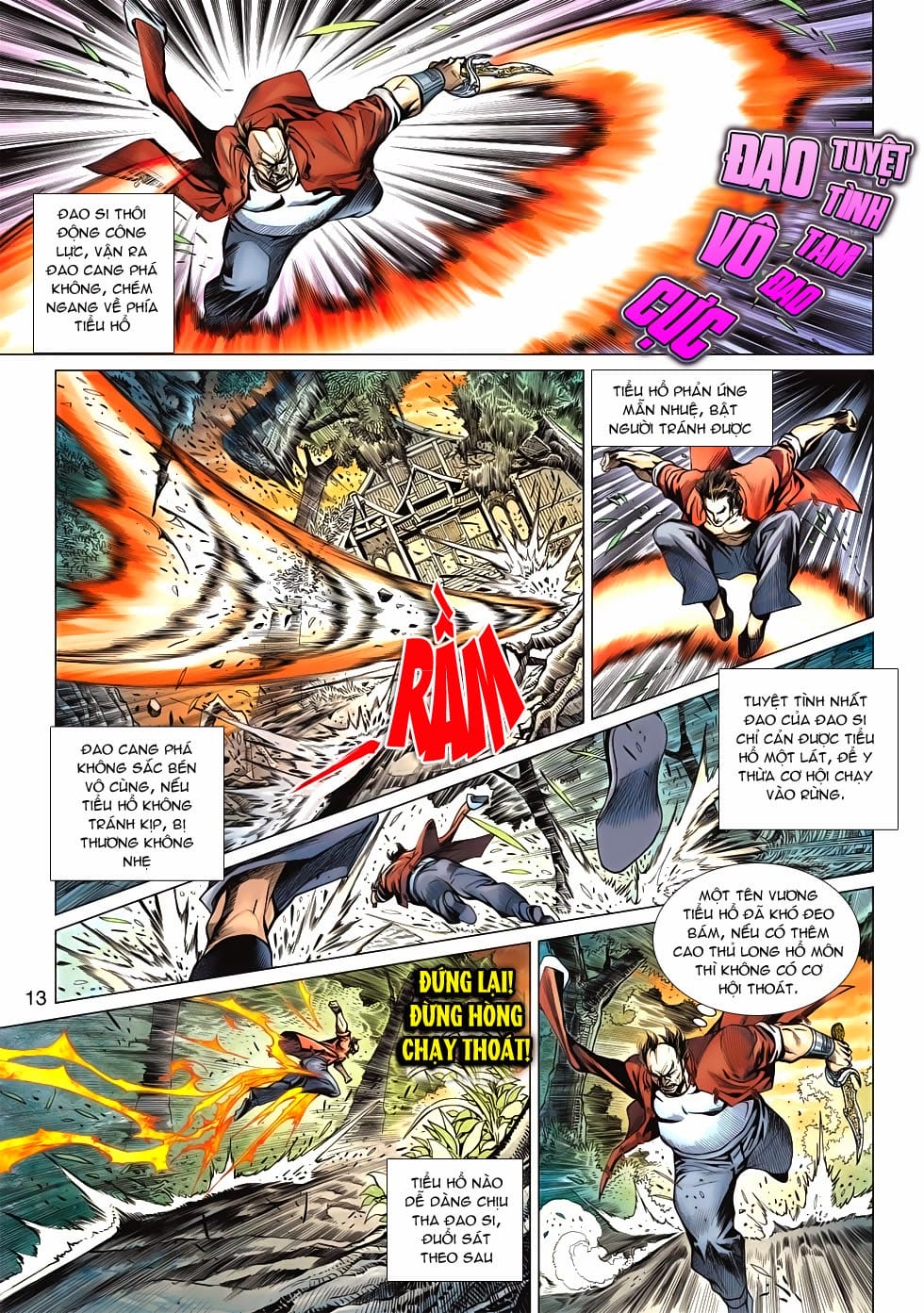 Truyện Tranh Tân Tác Long Hổ Môn trang 4