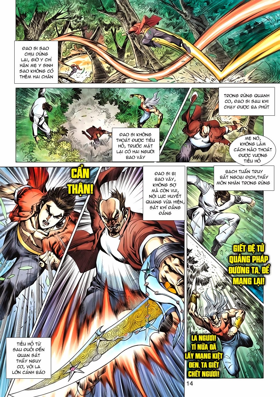 Truyện Tranh Tân Tác Long Hổ Môn trang 4