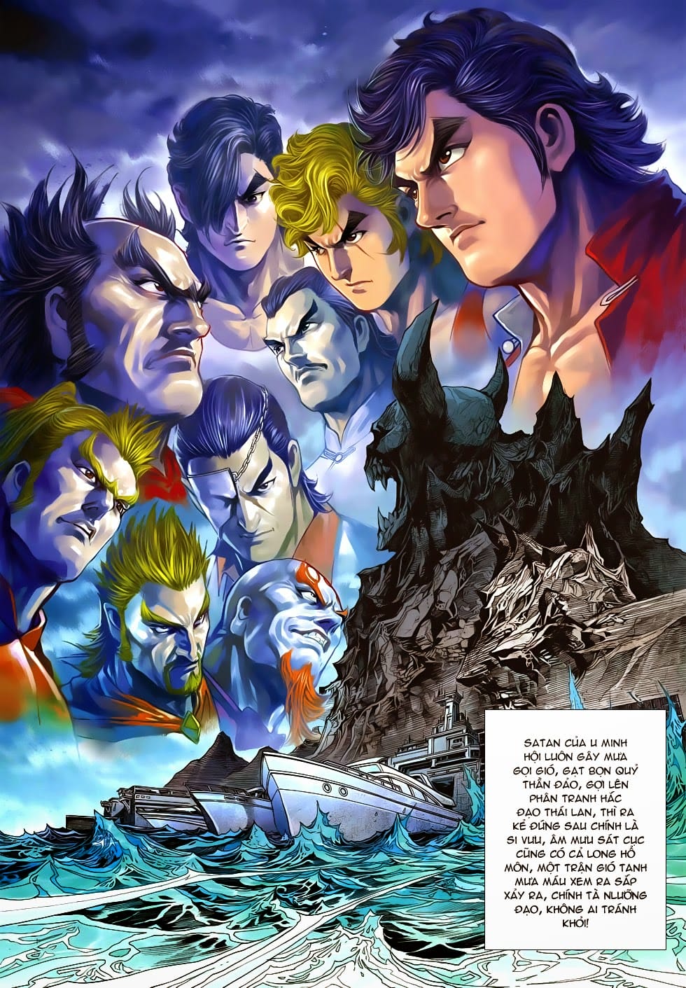 Truyện Tranh Tân Tác Long Hổ Môn trang 4