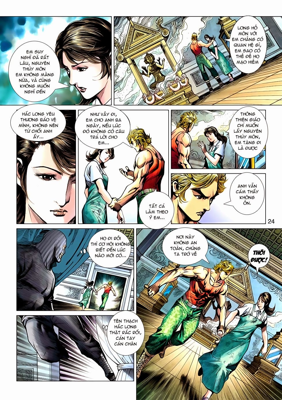 Truyện Tranh Tân Tác Long Hổ Môn trang 4