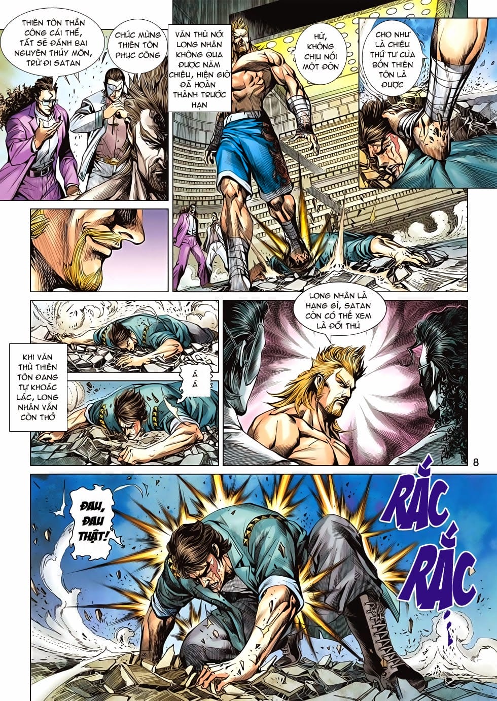 Truyện Tranh Tân Tác Long Hổ Môn trang 4