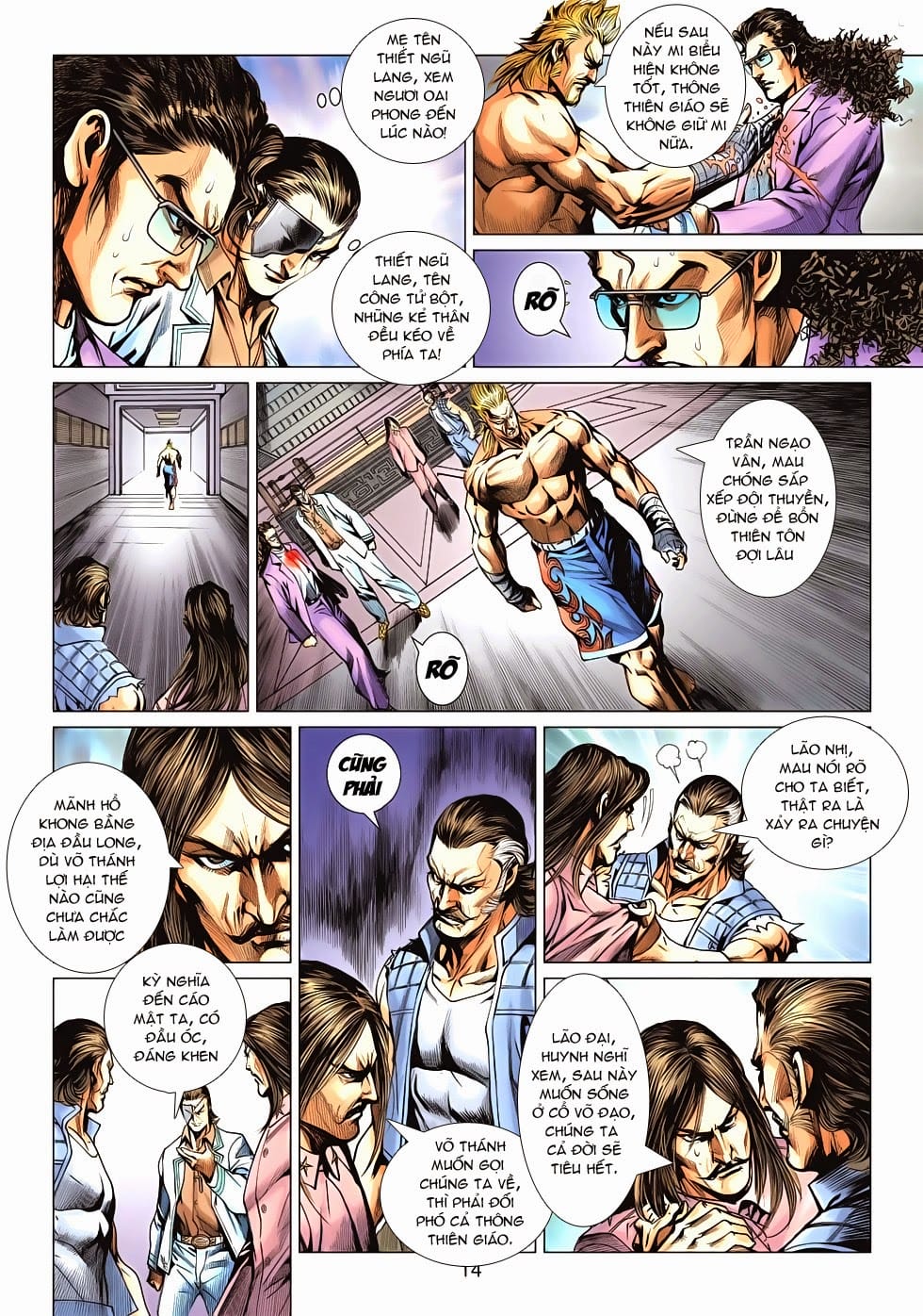 Truyện Tranh Tân Tác Long Hổ Môn trang 4
