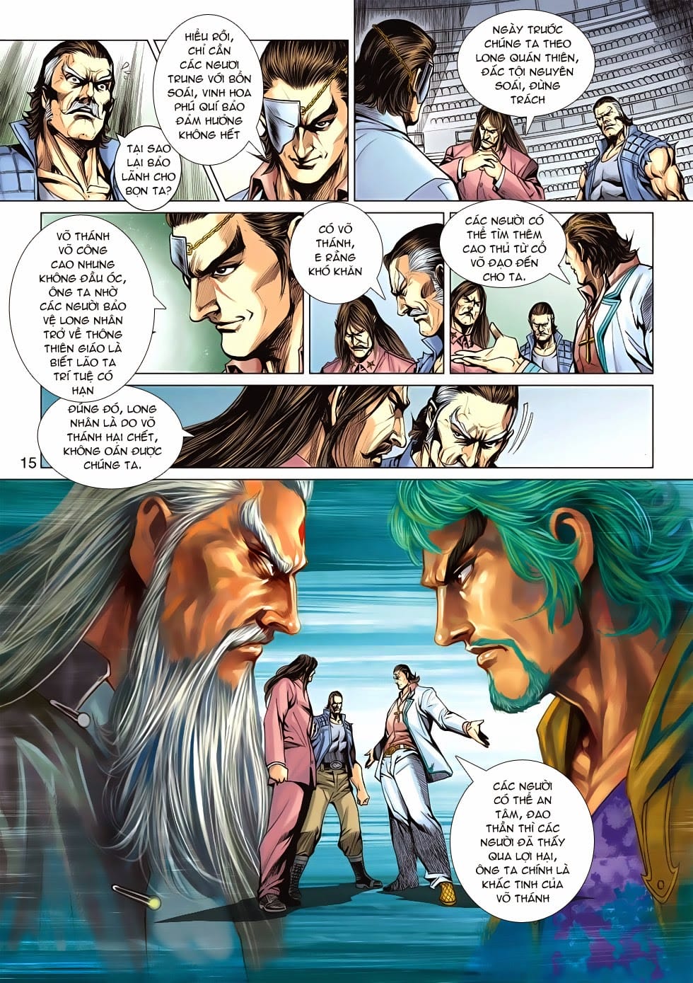 Truyện Tranh Tân Tác Long Hổ Môn trang 4