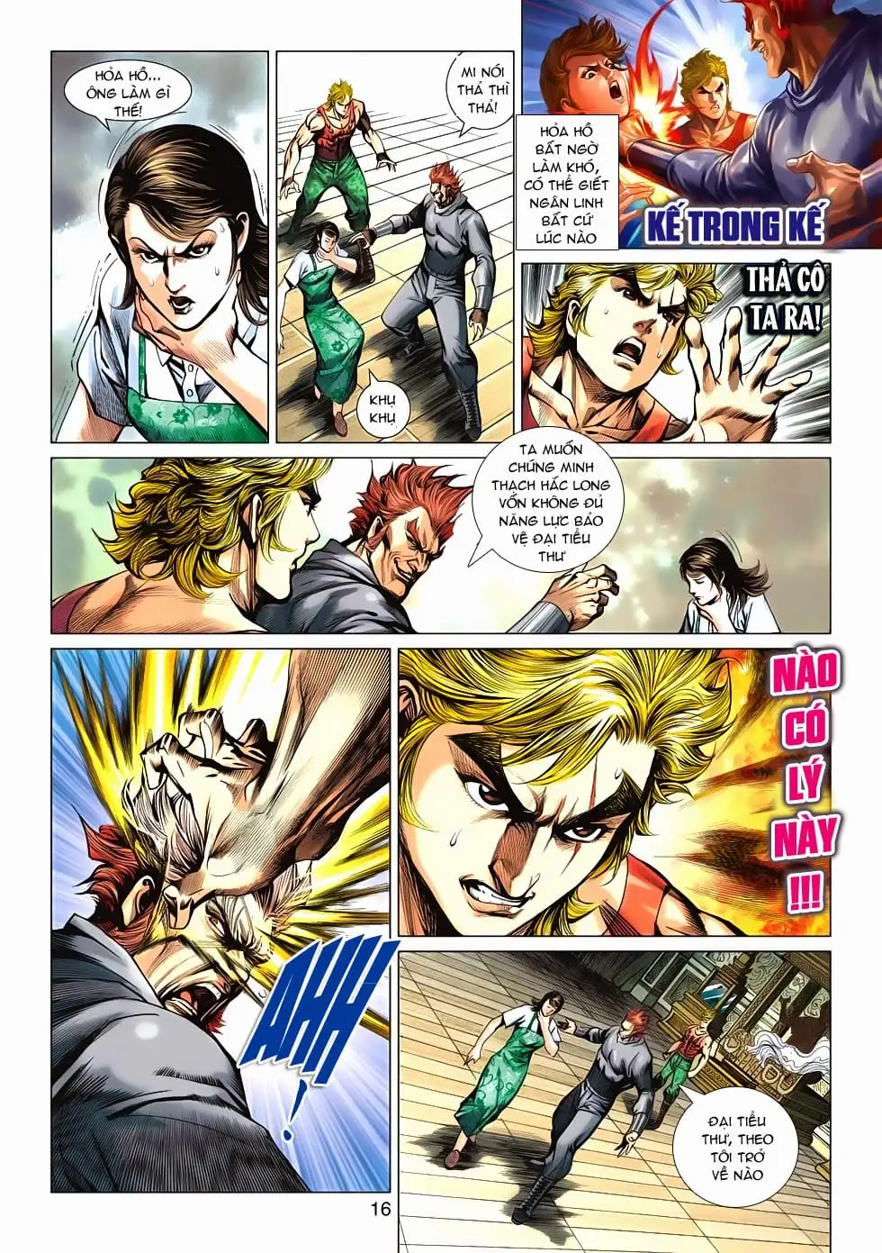 Truyện Tranh Tân Tác Long Hổ Môn trang 4