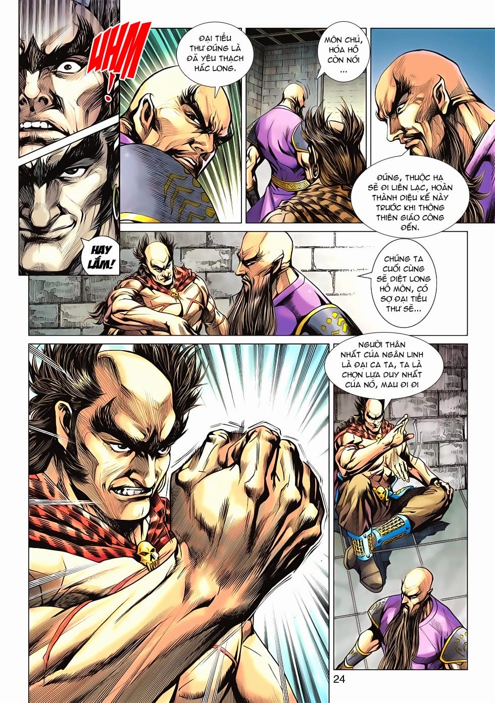 Truyện Tranh Tân Tác Long Hổ Môn trang 4