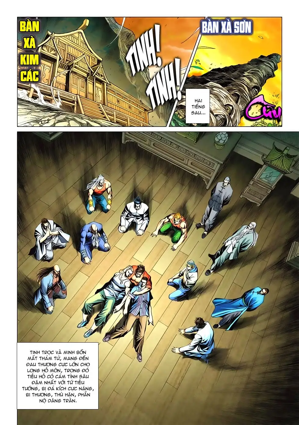 Truyện Tranh Tân Tác Long Hổ Môn trang 4