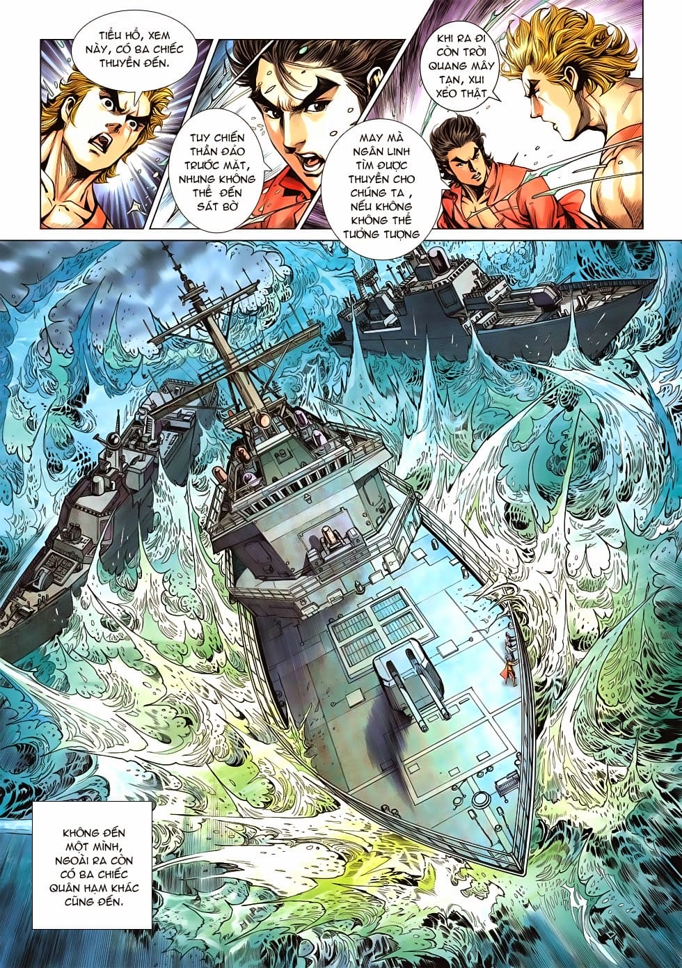 Truyện Tranh Tân Tác Long Hổ Môn trang 4