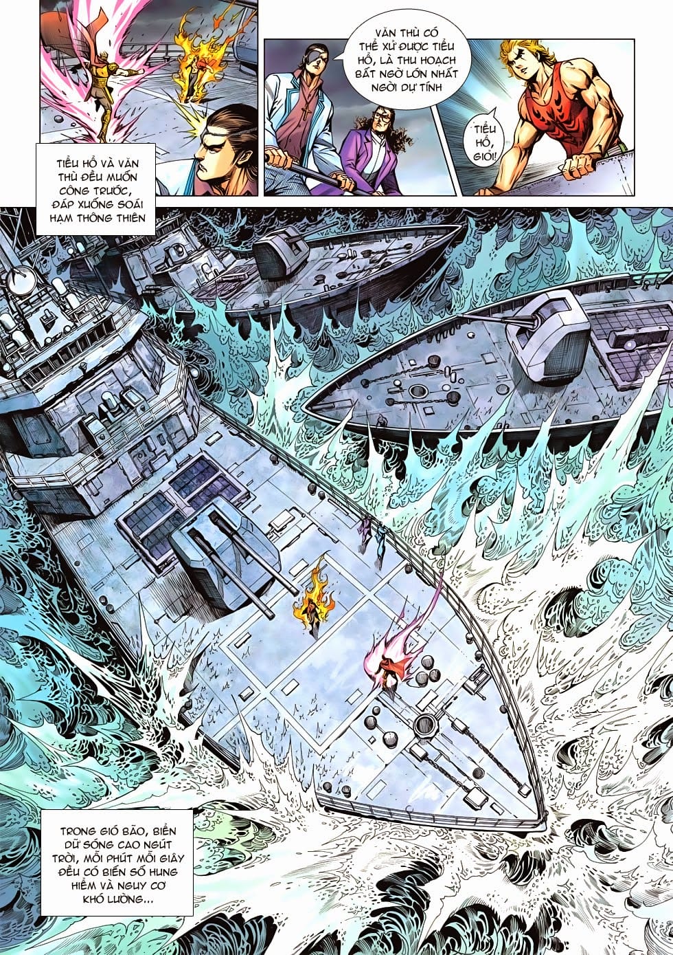 Truyện Tranh Tân Tác Long Hổ Môn trang 4