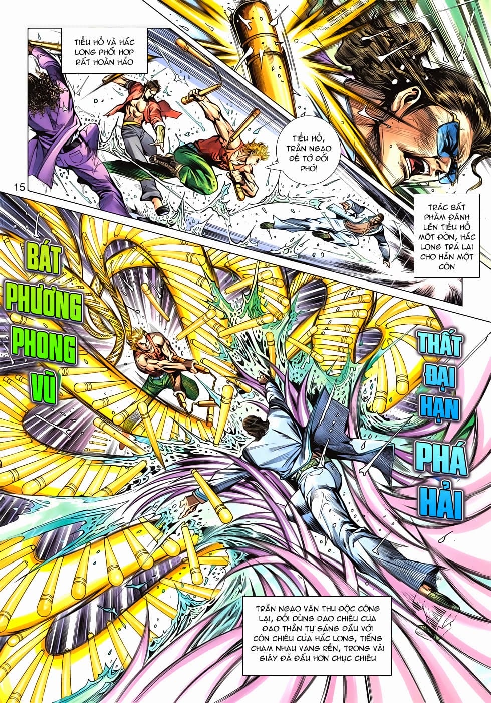 Truyện Tranh Tân Tác Long Hổ Môn trang 4