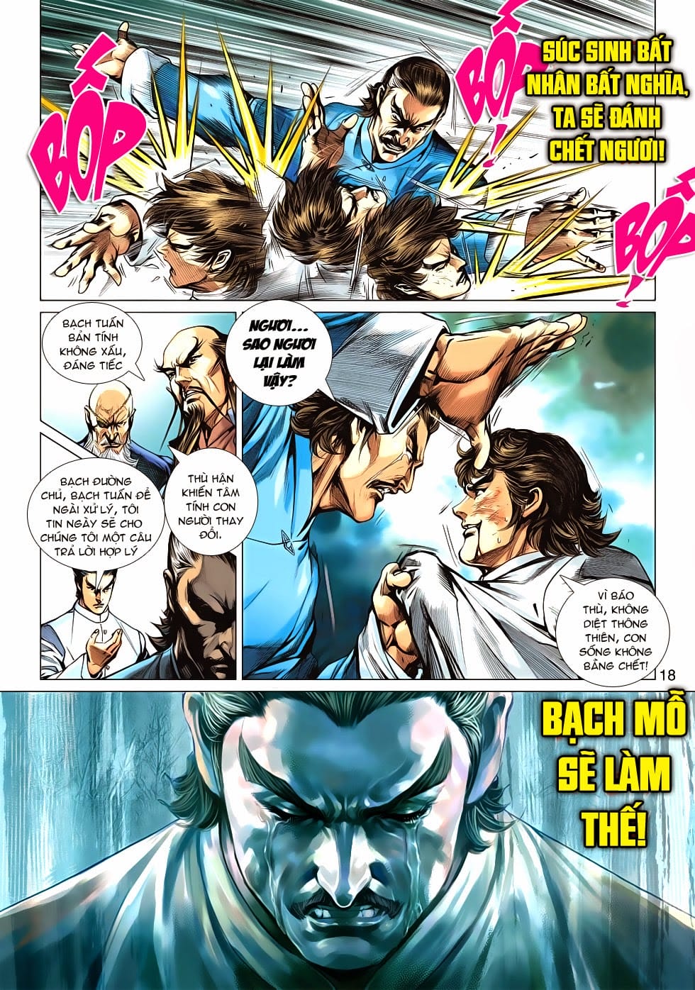 Truyện Tranh Tân Tác Long Hổ Môn trang 4