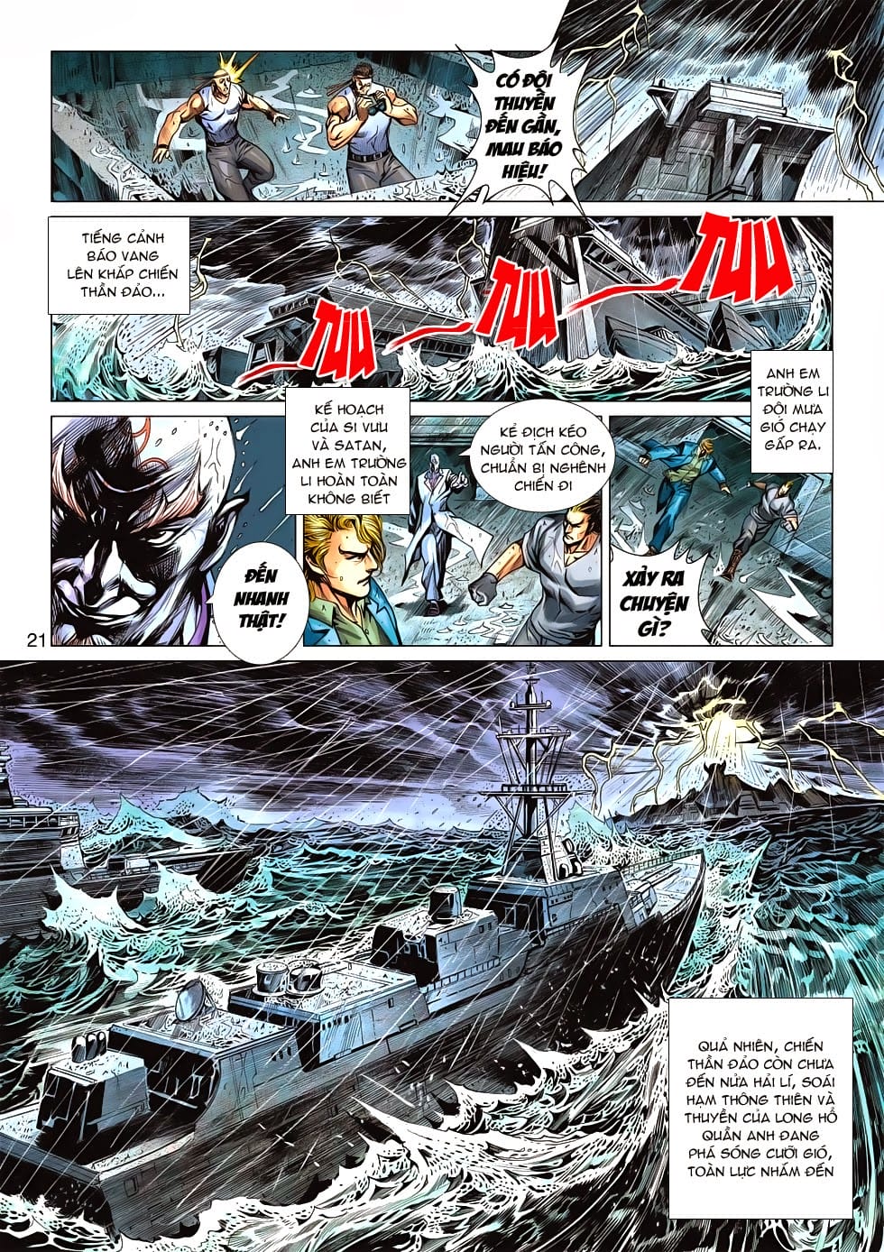 Truyện Tranh Tân Tác Long Hổ Môn trang 4