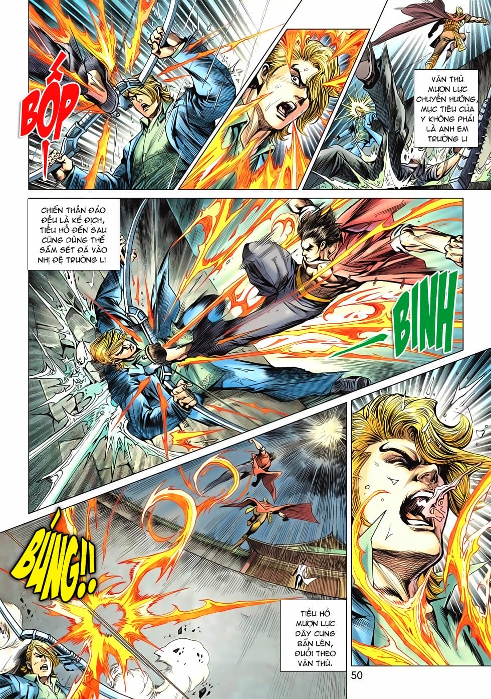 Truyện Tranh Tân Tác Long Hổ Môn trang 4